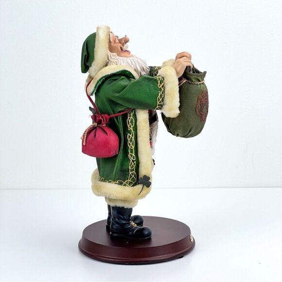 The Ireland Christmas Santa Figure Made in Dublin High Quality  Irish Santa - Picture 4 of 12
